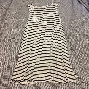 Altered state stripes cotton dress